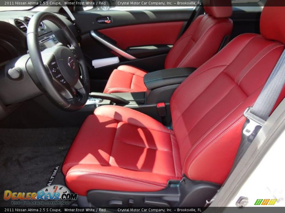 2011 Nissan altima coupe interior #8