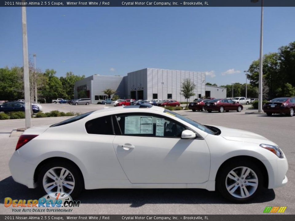 Winter Frost White 2011 Nissan Altima 2.5 S Coupe Photo #9