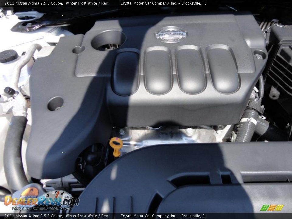 2011 Nissan Altima 2.5 S Coupe 2.5 Liter DOHC 16-Valve CVTCS 4 Cylinder Engine Photo #20