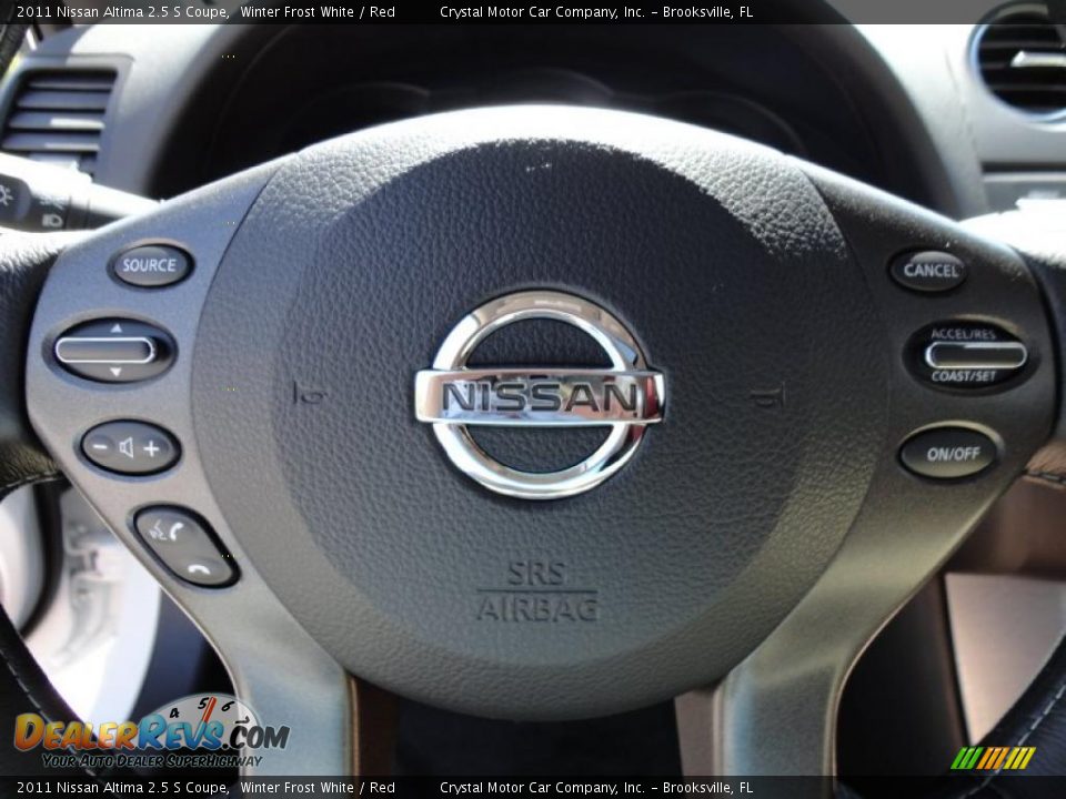 Controls of 2011 Nissan Altima 2.5 S Coupe Photo #27