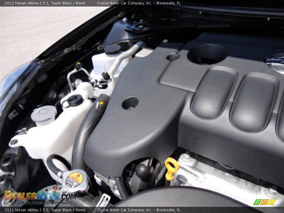 2011 Nissan Altima 2.5 S Super Black / Blond Photo #21