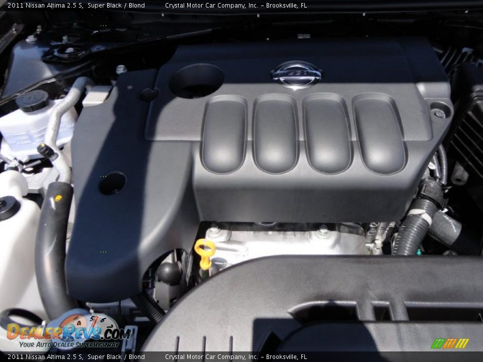 2011 Nissan Altima 2.5 S Super Black / Blond Photo #22