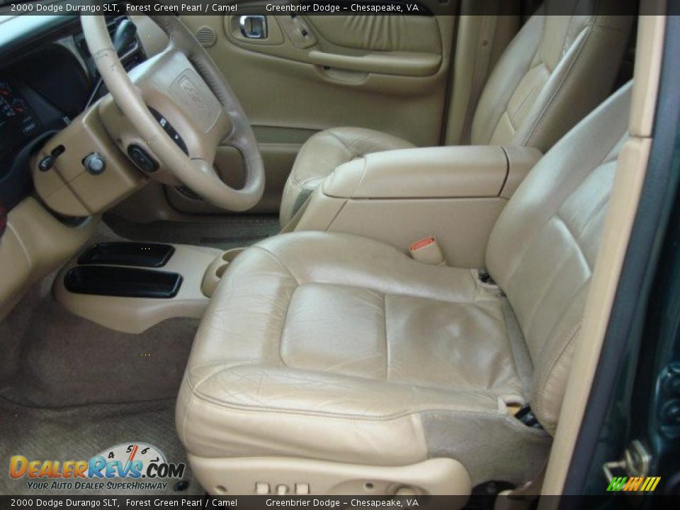 Camel Interior - 2000 Dodge Durango SLT Photo #8