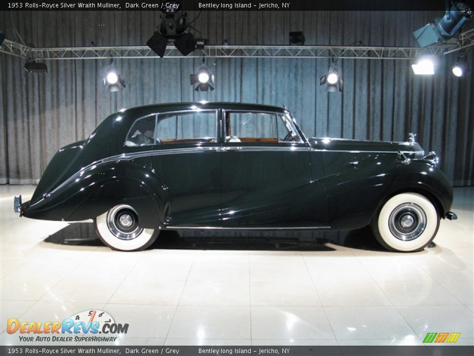 1953 Rolls-Royce Silver Wraith Mulliner Dark Green / Grey Photo #19