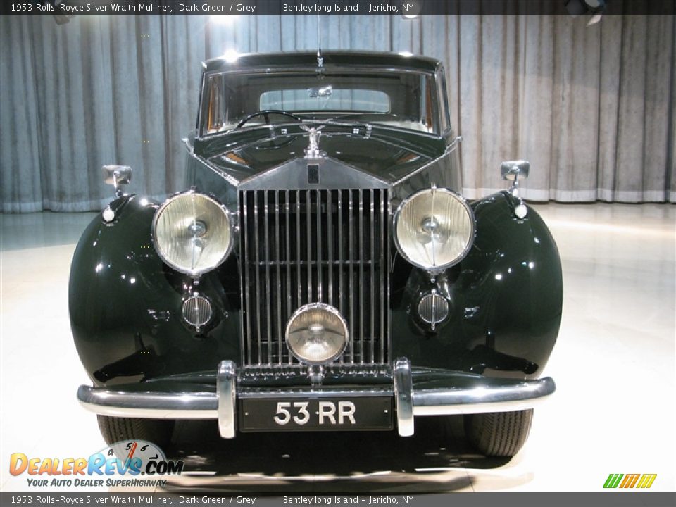 1953 Rolls-Royce Silver Wraith Mulliner Dark Green / Grey Photo #20