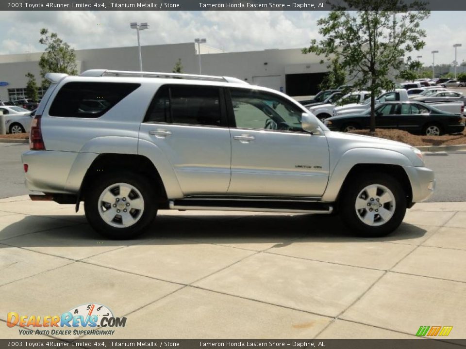 Titanium Metallic 2003 Toyota 4Runner Limited 4x4 Photo #4