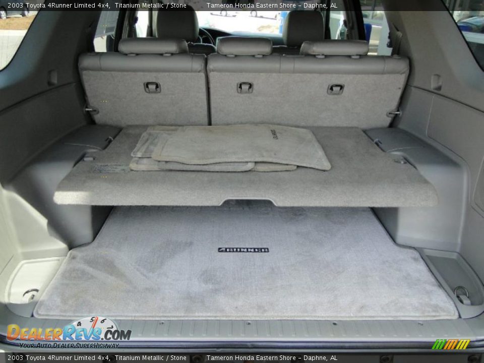 2003 Toyota 4Runner Limited 4x4 Trunk Photo #35