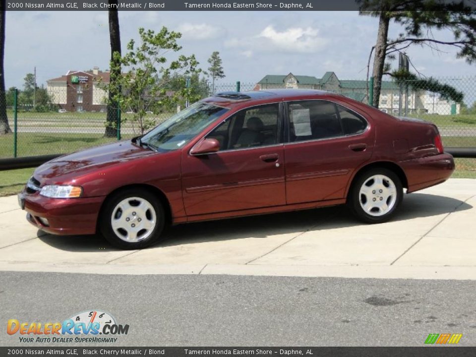 Black Cherry Metallic 2000 Nissan Altima GLE Photo #8
