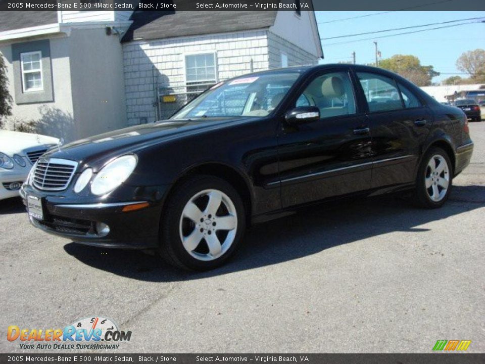 2005 Mercedes e500 black #5