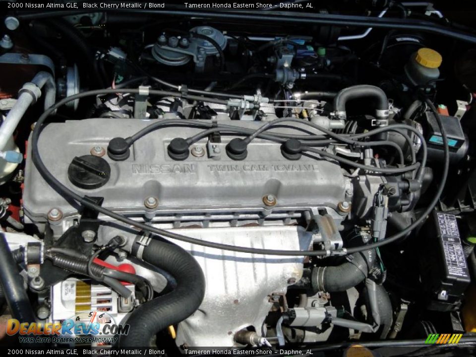2000 Nissan Altima GLE 2.4 Liter DOHC 16-Valve 4 Cylinder Engine Photo #30