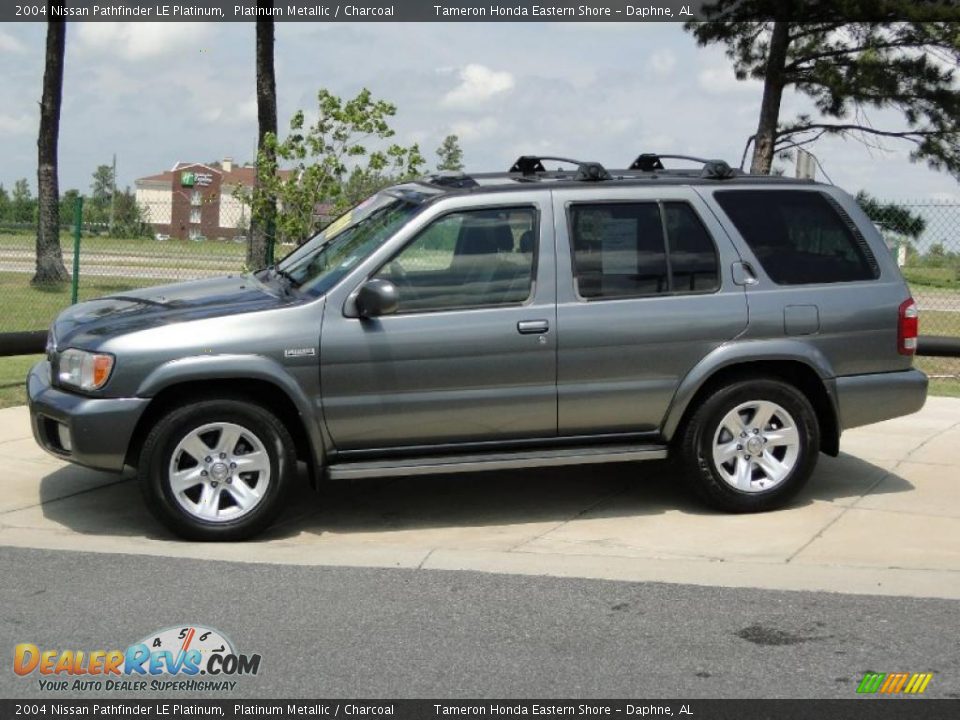 Platinum Metallic 2004 Nissan Pathfinder LE Platinum Photo #8