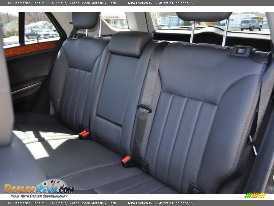 Black Interior - 2007 Mercedes-Benz ML 350 4Matic Photo #6