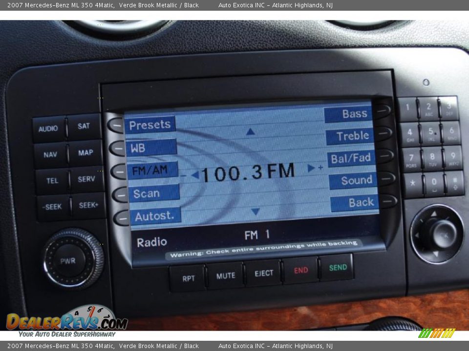 Controls of 2007 Mercedes-Benz ML 350 4Matic Photo #13