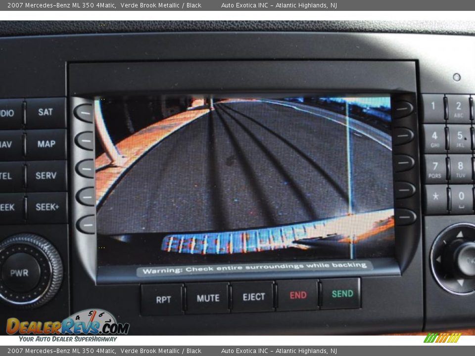 2007 Mercedes-Benz ML 350 4Matic Verde Brook Metallic / Black Photo #15