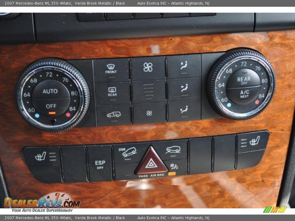 Controls of 2007 Mercedes-Benz ML 350 4Matic Photo #16