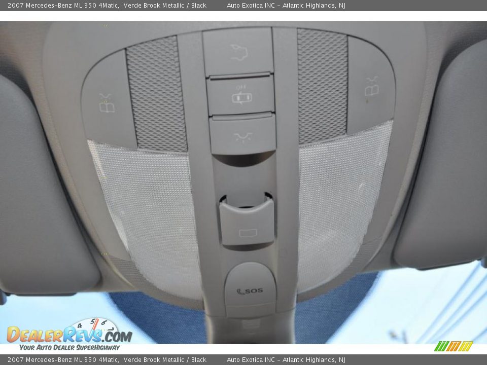 2007 Mercedes-Benz ML 350 4Matic Verde Brook Metallic / Black Photo #17