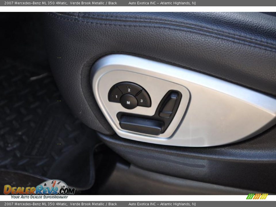 2007 Mercedes-Benz ML 350 4Matic Verde Brook Metallic / Black Photo #20