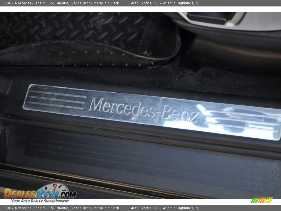 2007 Mercedes-Benz ML 350 4Matic Verde Brook Metallic / Black Photo #22
