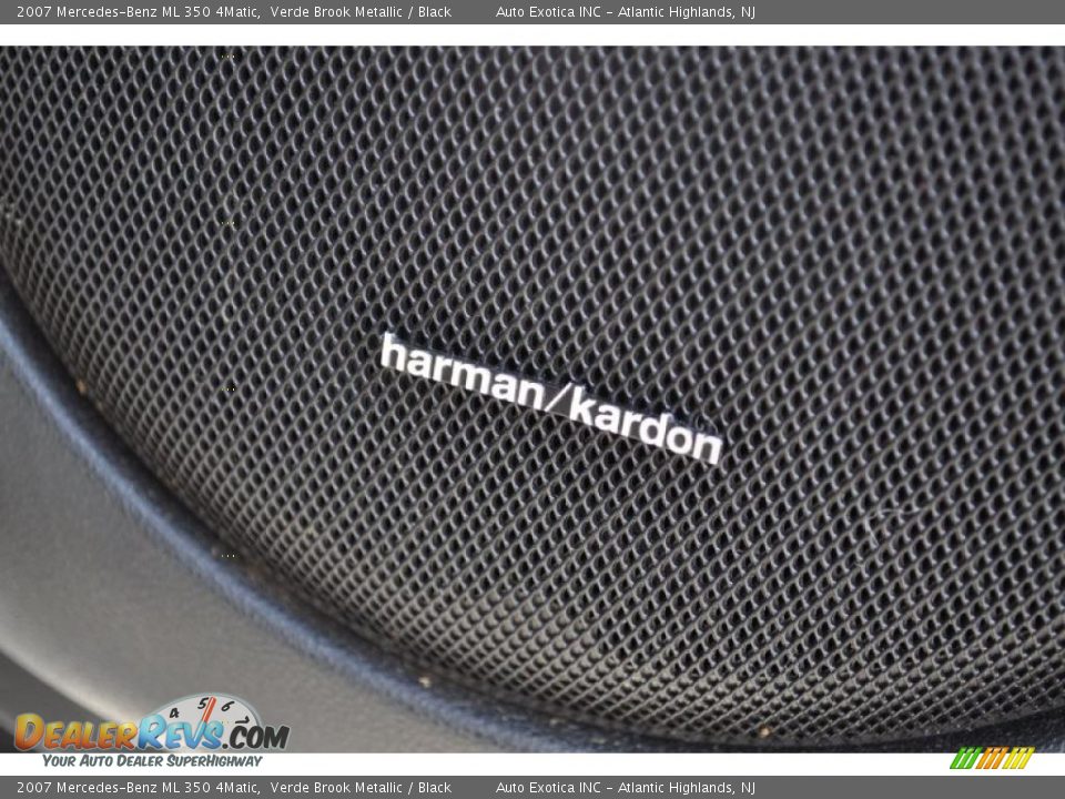 2007 Mercedes-Benz ML 350 4Matic Verde Brook Metallic / Black Photo #24