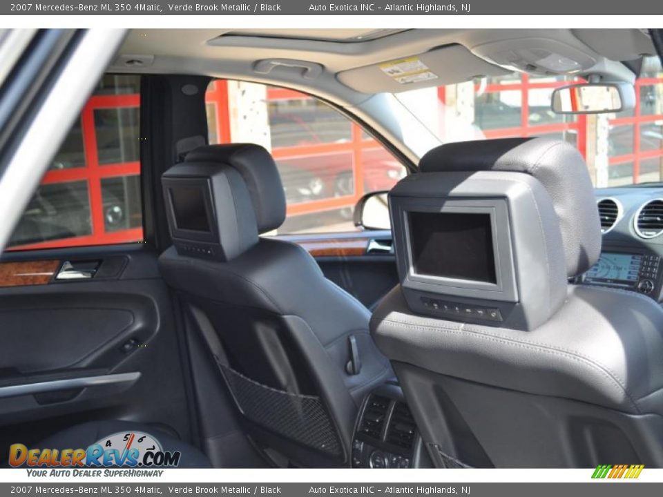 2007 Mercedes-Benz ML 350 4Matic Verde Brook Metallic / Black Photo #26