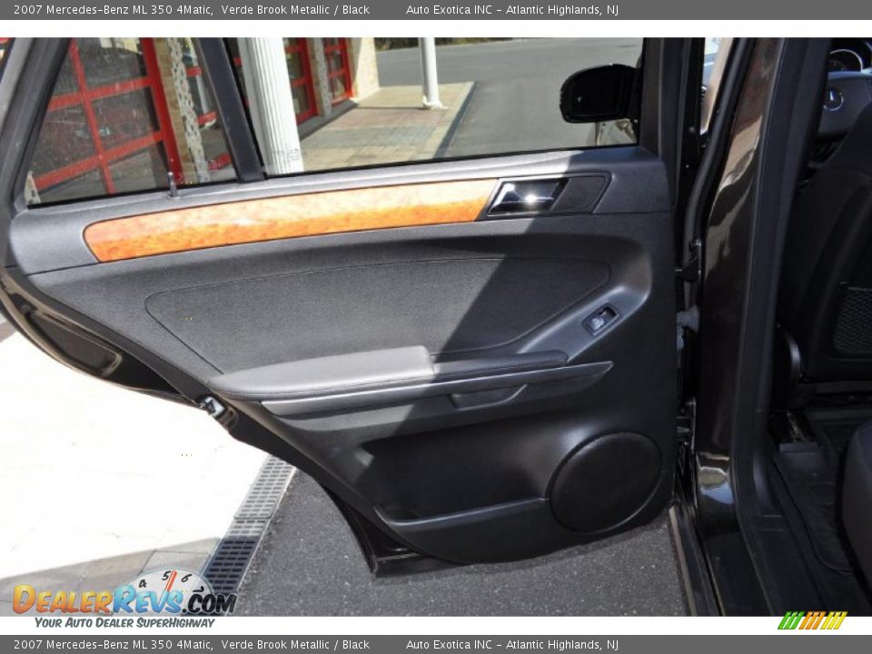 2007 Mercedes-Benz ML 350 4Matic Verde Brook Metallic / Black Photo #29
