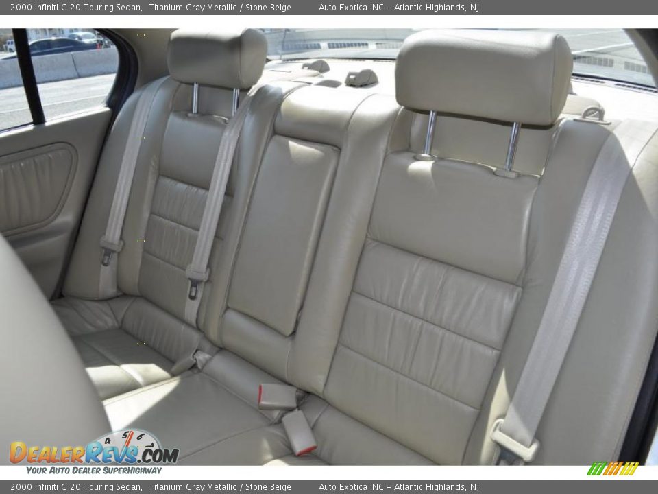 Stone Beige Interior - 2000 Infiniti G 20 Touring Sedan Photo #6