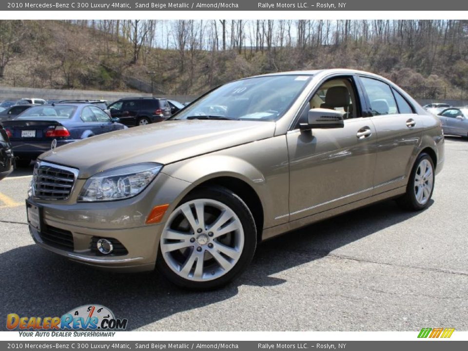 Front 3/4 View of 2010 Mercedes-Benz C 300 Luxury 4Matic Photo #1