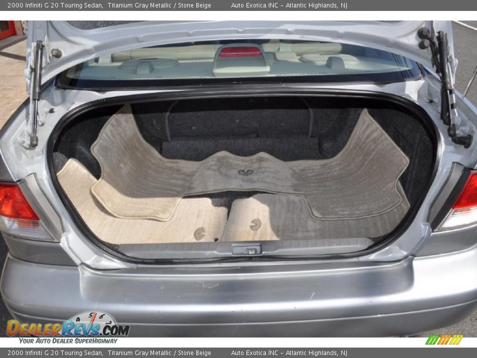 2000 Infiniti G 20 Touring Sedan Titanium Gray Metallic / Stone Beige Photo #8