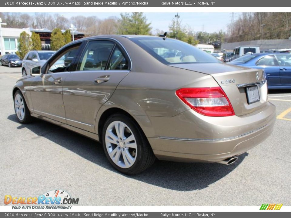Sand Beige Metallic 2010 Mercedes-Benz C 300 Luxury 4Matic Photo #4