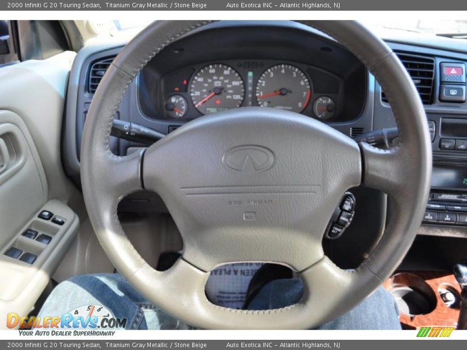 2000 Infiniti G 20 Touring Sedan Steering Wheel Photo #10
