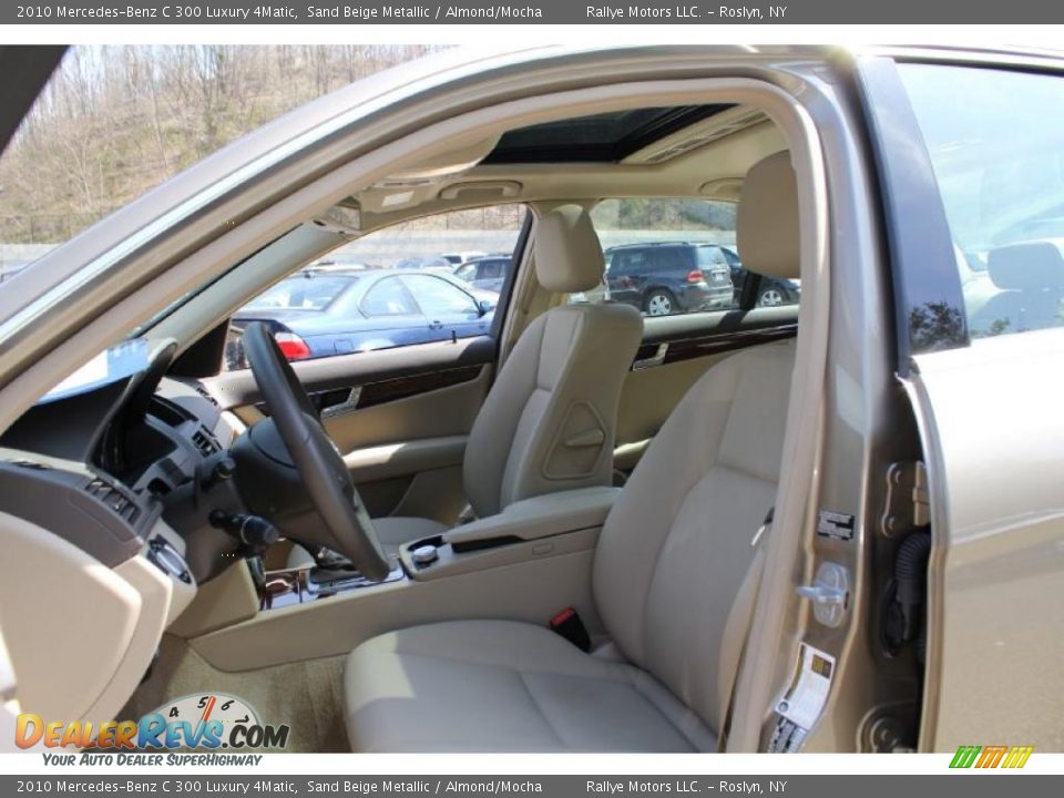 2010 Mercedes-Benz C 300 Luxury 4Matic Sand Beige Metallic / Almond/Mocha Photo #11
