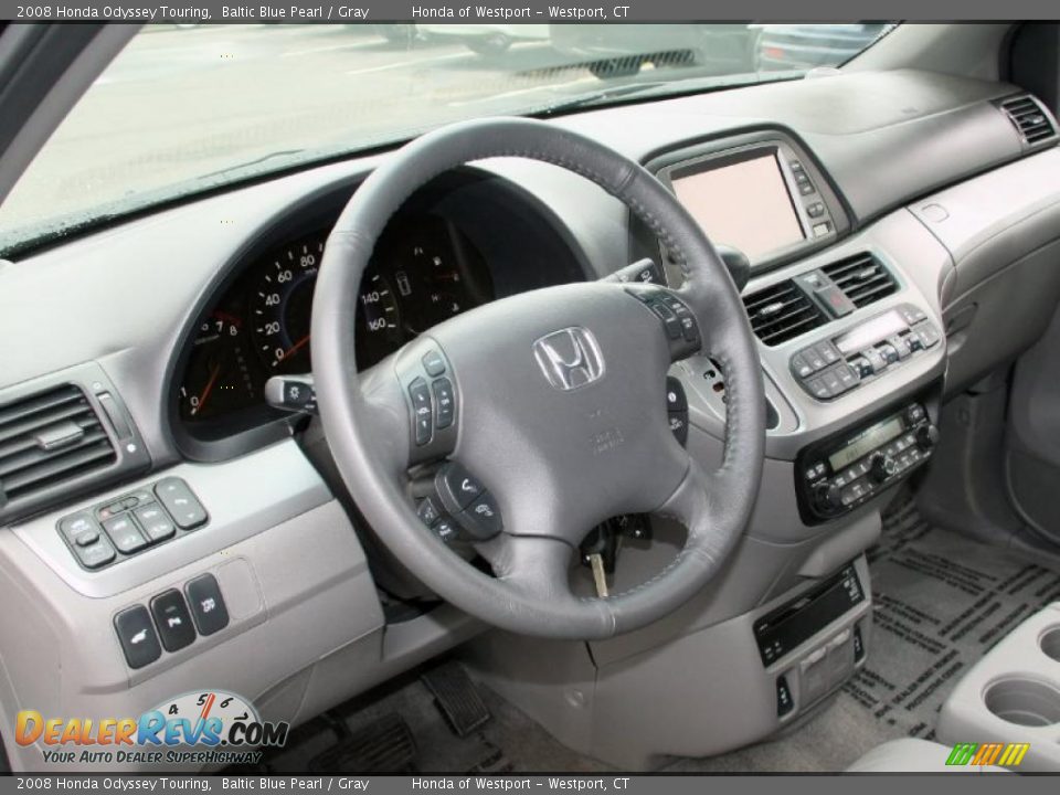 Dashboard of 2008 Honda Odyssey Touring Photo #5