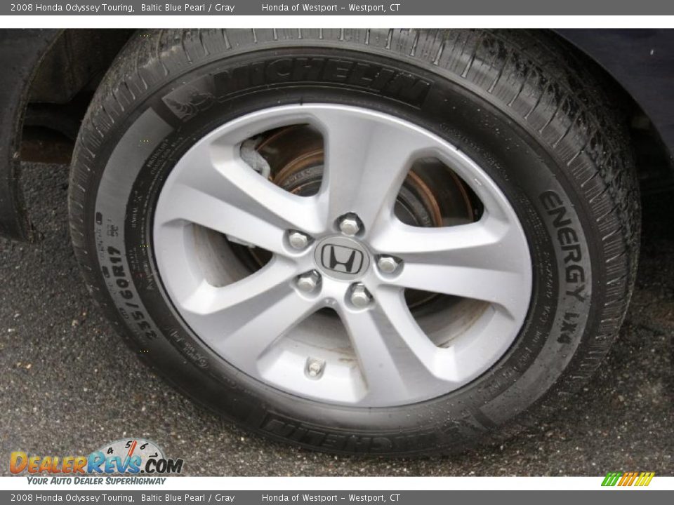 2008 Honda Odyssey Touring Wheel Photo #17