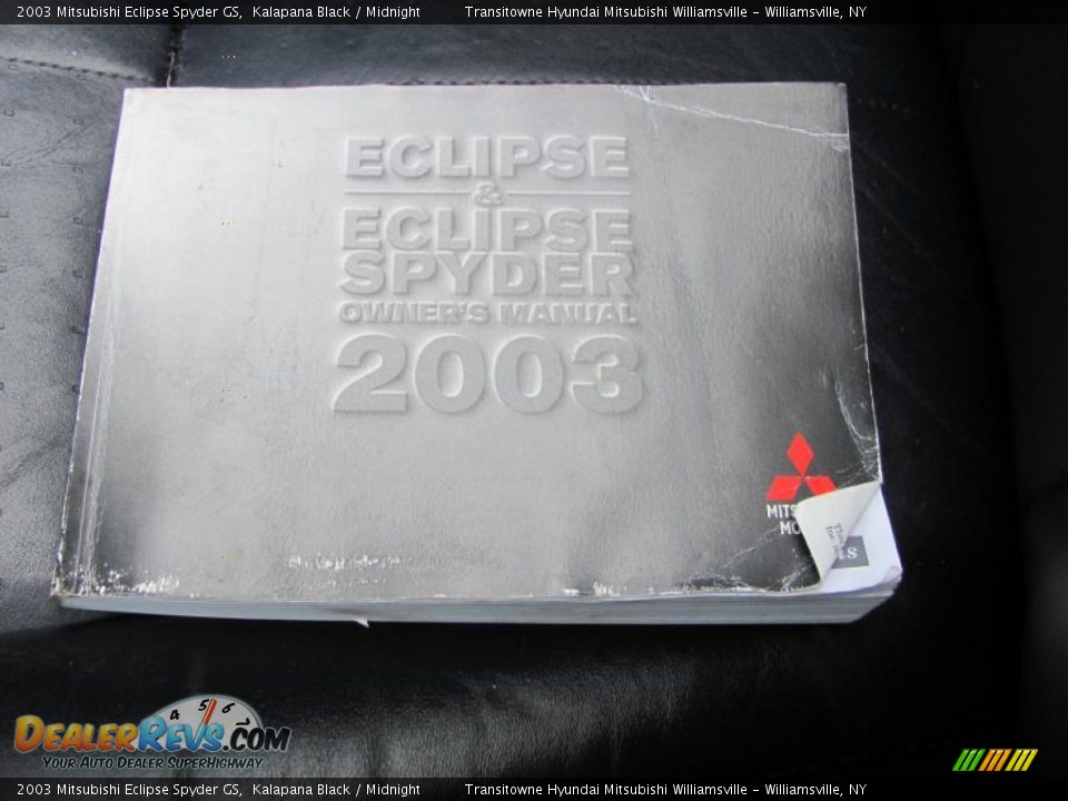 2003 Mitsubishi Eclipse Spyder GS Kalapana Black / Midnight Photo #5