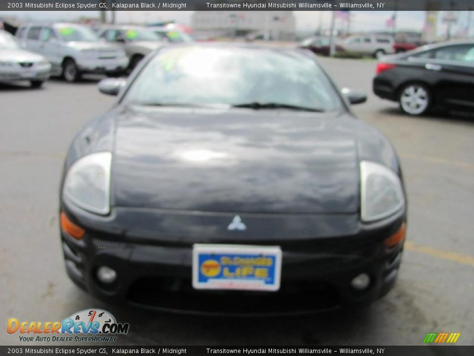 2003 Mitsubishi Eclipse Spyder GS Kalapana Black / Midnight Photo #6