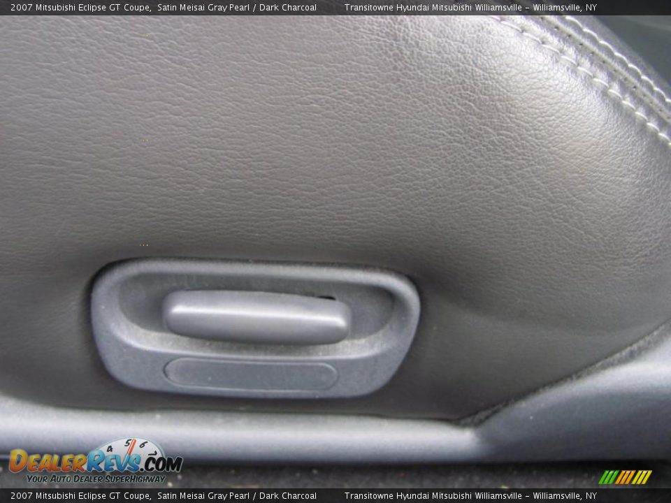 2007 Mitsubishi Eclipse GT Coupe Satin Meisai Gray Pearl / Dark Charcoal Photo #12