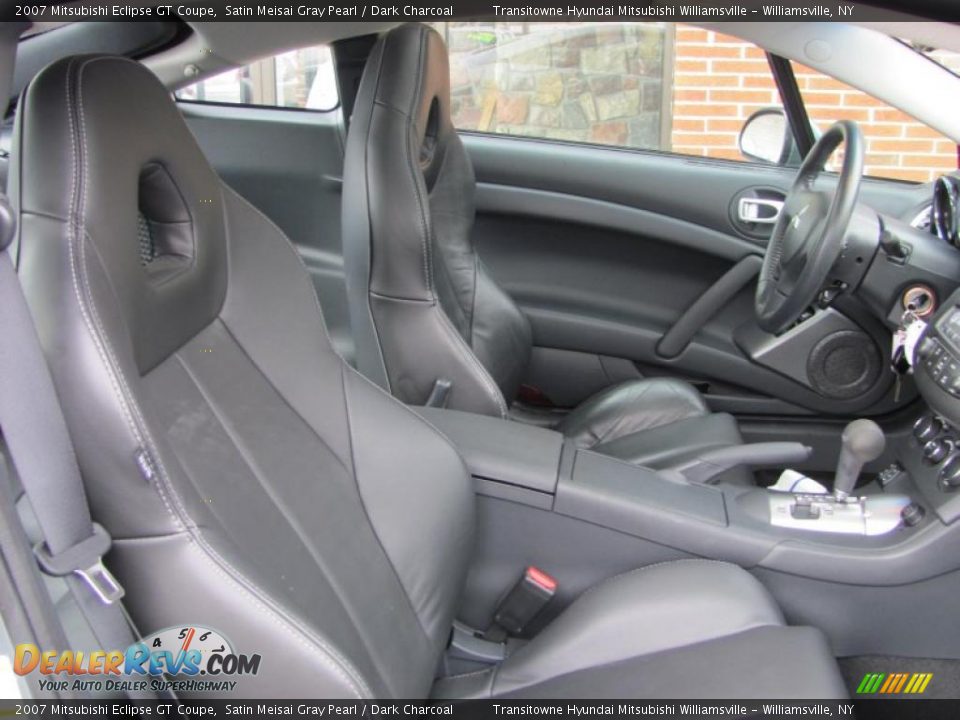 Dark Charcoal Interior 2007 Mitsubishi Eclipse Gt Coupe