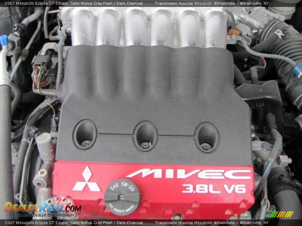 2007 Mitsubishi Eclipse GT Coupe 3.8 Liter SOHC 24-Valve MIVEC V6 Engine Photo #18