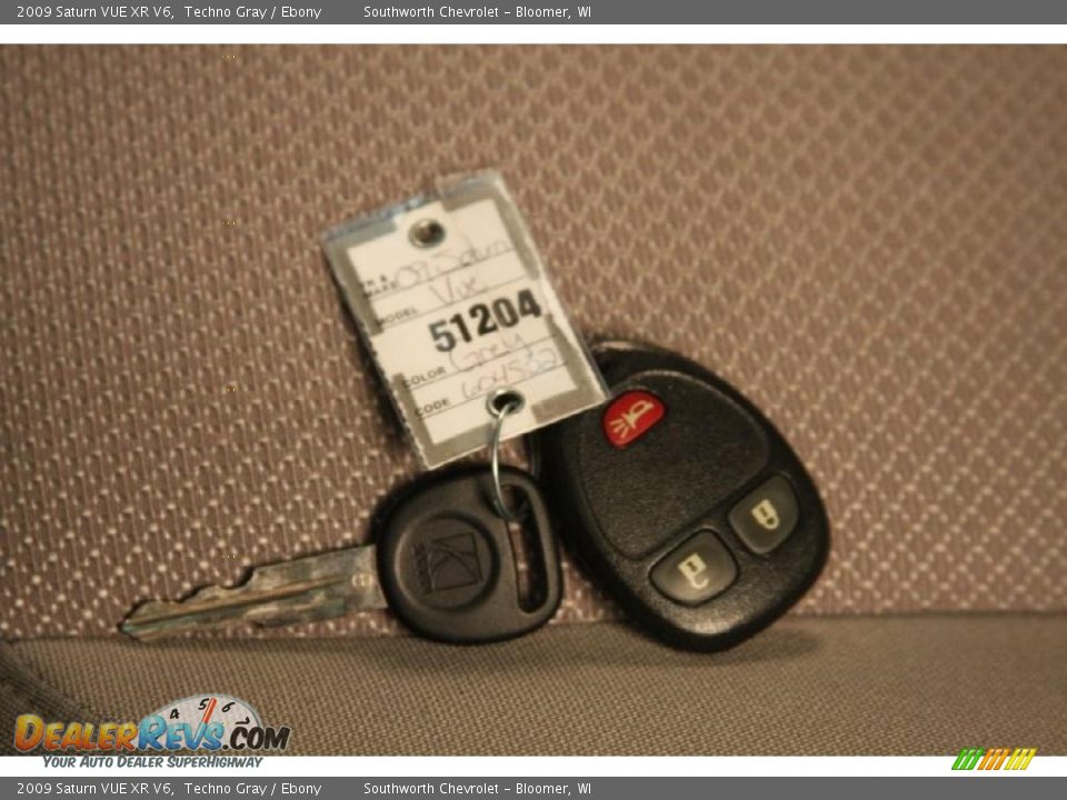 2009 Saturn VUE XR V6 Techno Gray / Ebony Photo #15