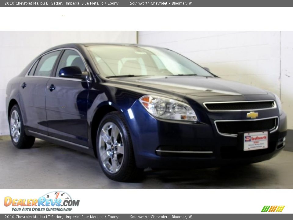 2010 Chevrolet Malibu LT Sedan Imperial Blue Metallic / Ebony Photo #1