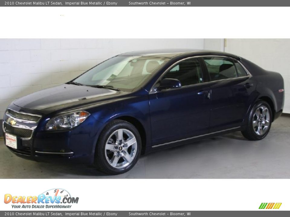 2010 Chevrolet Malibu LT Sedan Imperial Blue Metallic / Ebony Photo #2