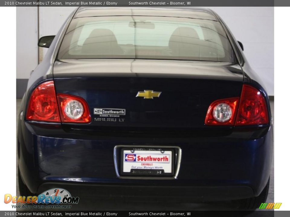 2010 Chevrolet Malibu LT Sedan Imperial Blue Metallic / Ebony Photo #4