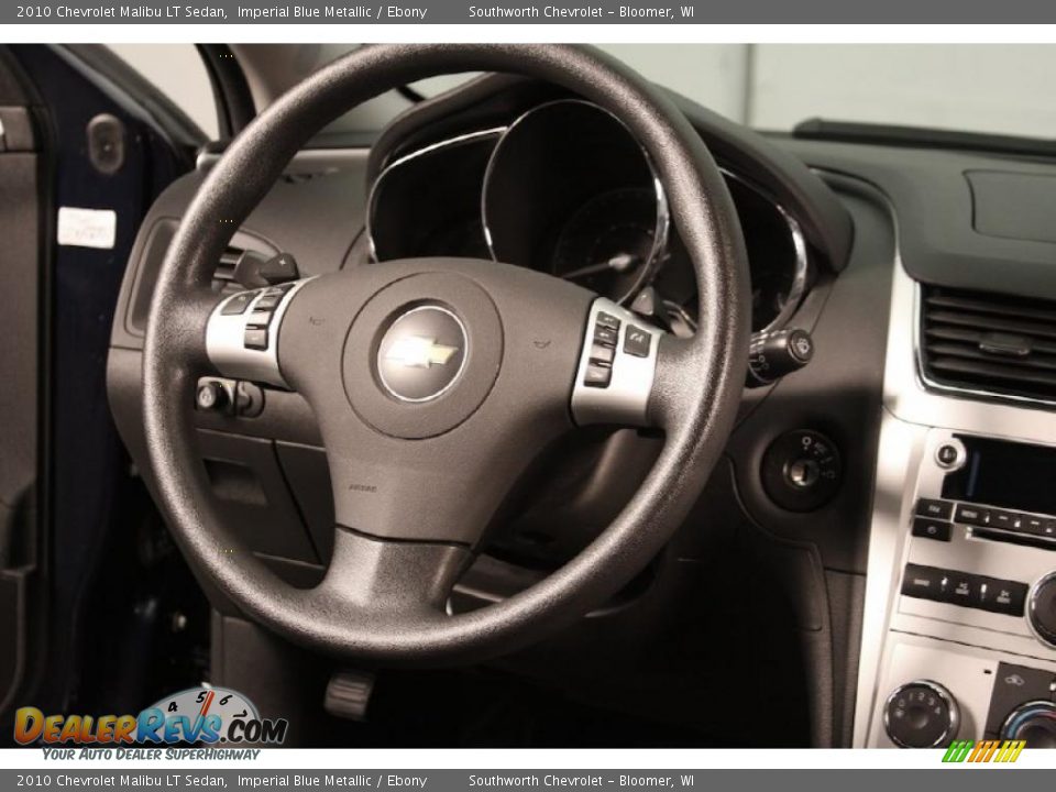 2010 Chevrolet Malibu LT Sedan Imperial Blue Metallic / Ebony Photo #9