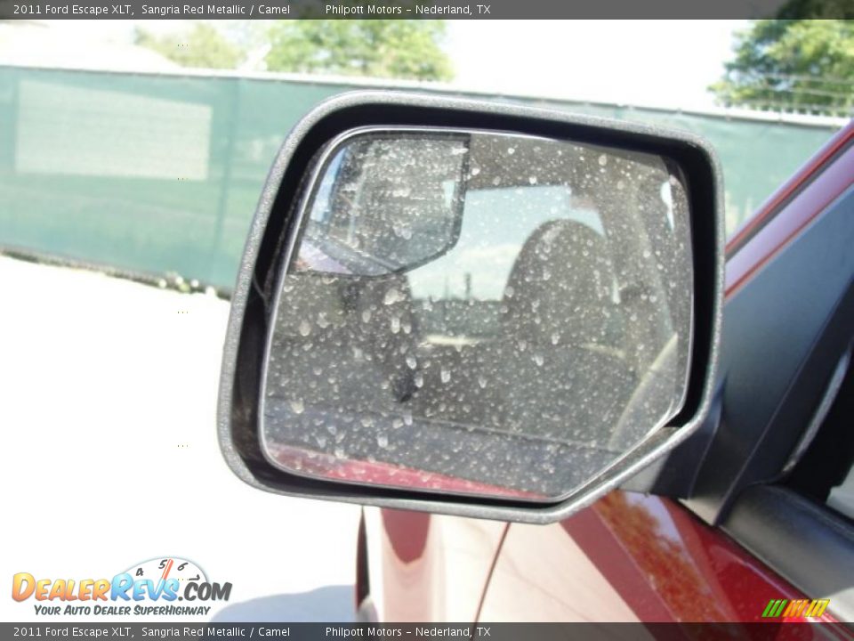 2011 Ford Escape XLT Sangria Red Metallic / Camel Photo #13