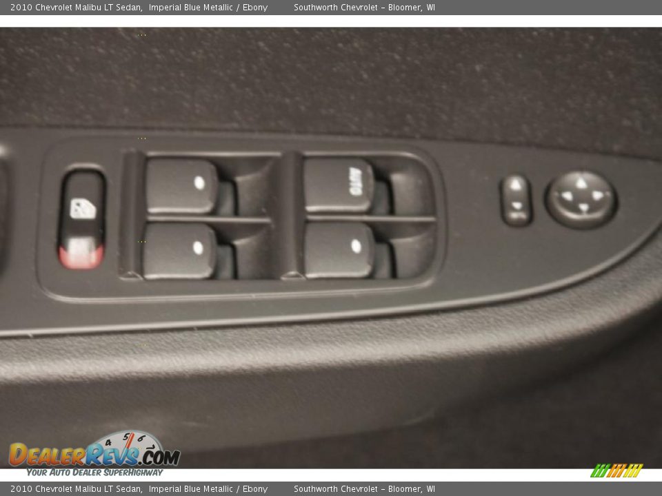 2010 Chevrolet Malibu LT Sedan Imperial Blue Metallic / Ebony Photo #11