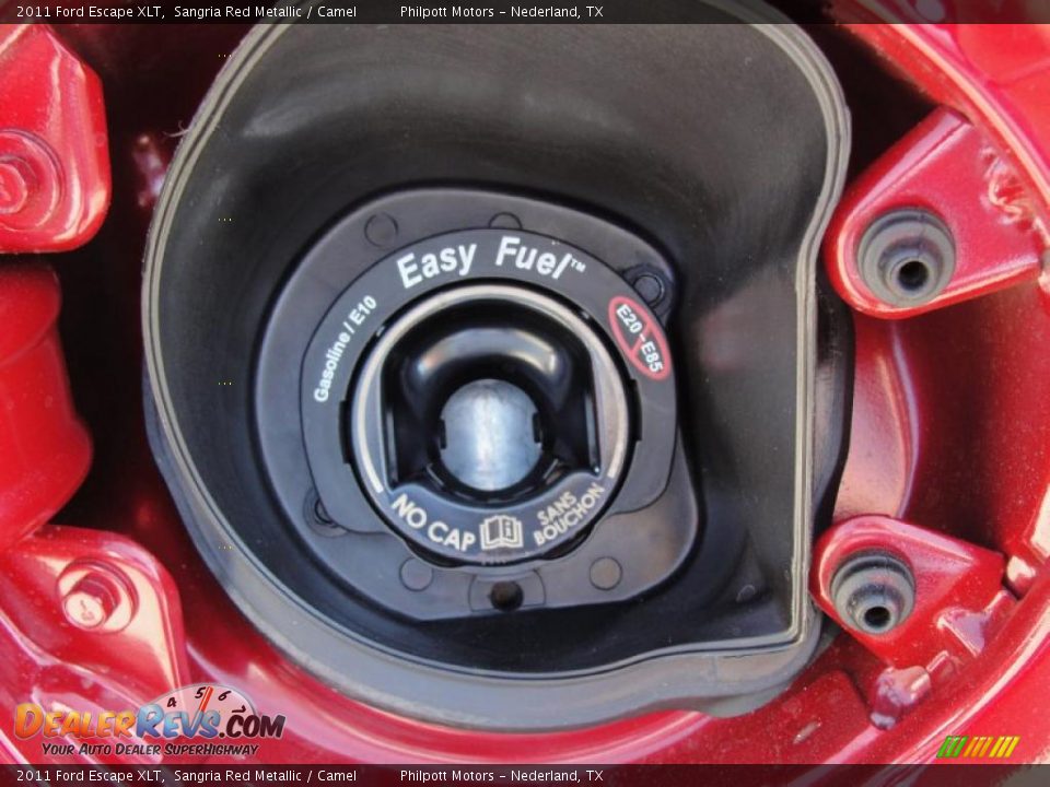 2011 Ford Escape XLT Sangria Red Metallic / Camel Photo #15
