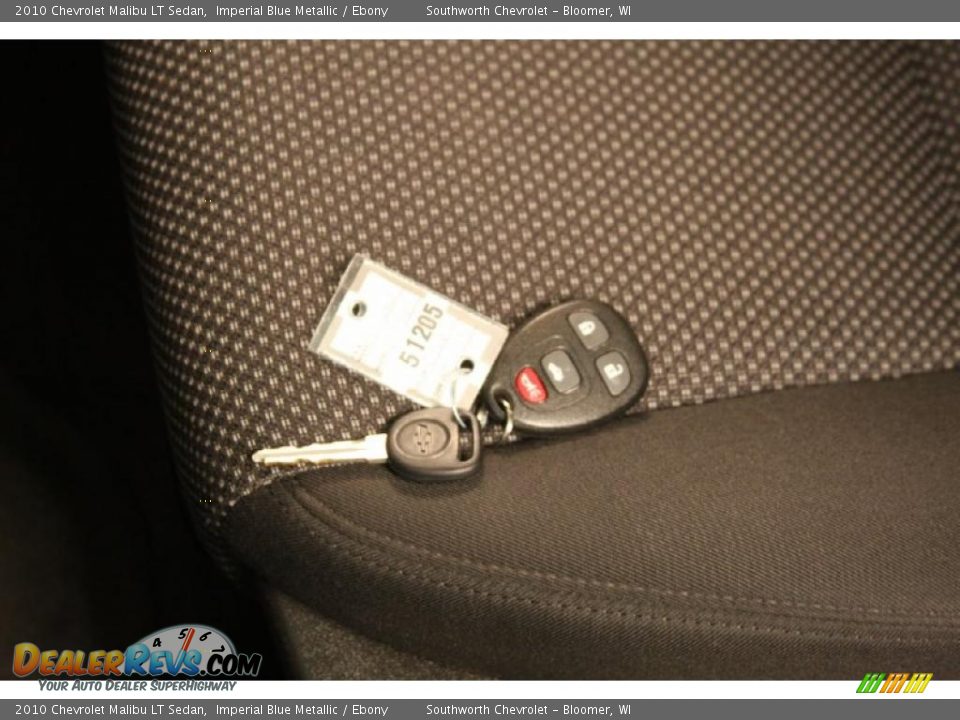 2010 Chevrolet Malibu LT Sedan Imperial Blue Metallic / Ebony Photo #13