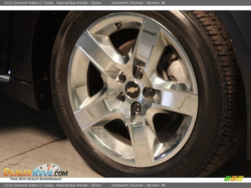 2010 Chevrolet Malibu LT Sedan Imperial Blue Metallic / Ebony Photo #14