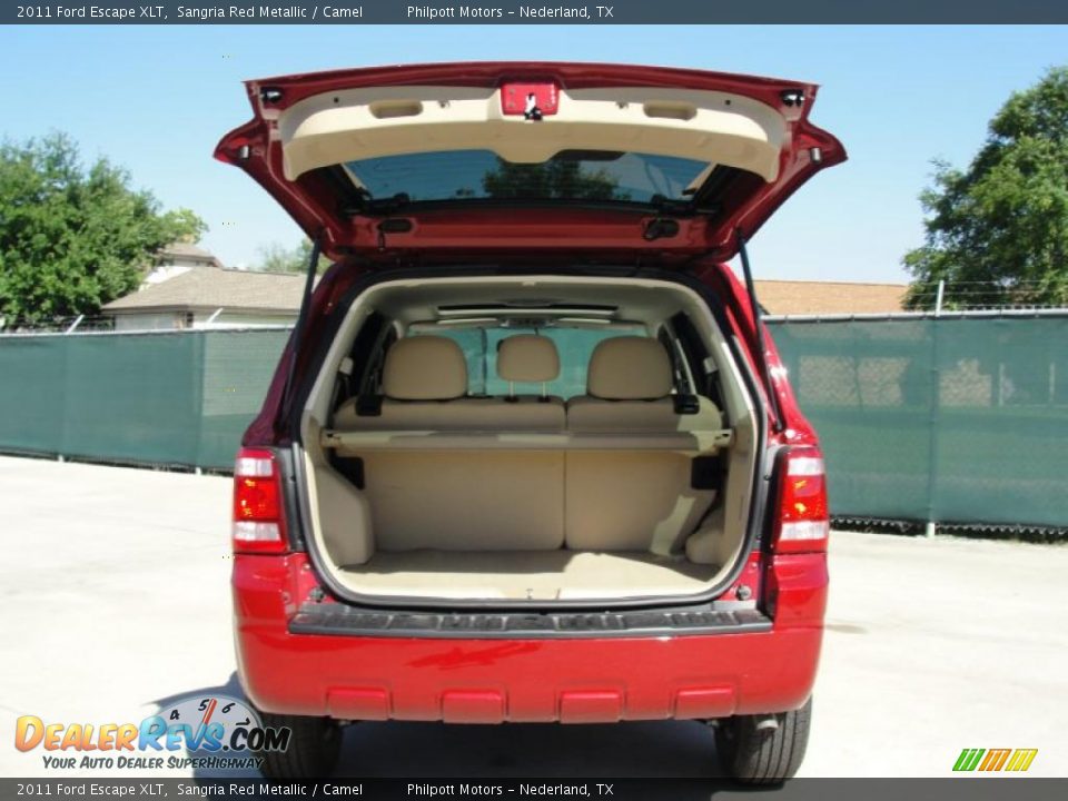 2011 Ford Escape XLT Sangria Red Metallic / Camel Photo #19