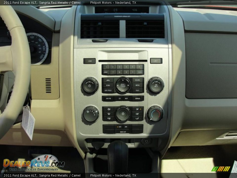 2011 Ford Escape XLT Sangria Red Metallic / Camel Photo #29